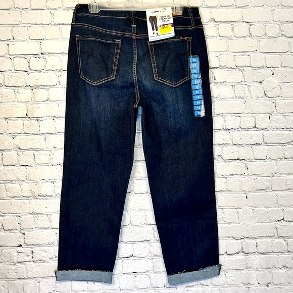 NWT Womens Seven7 Stretch Straight Crop Jeans Sz 10 - Picture 4 of 9